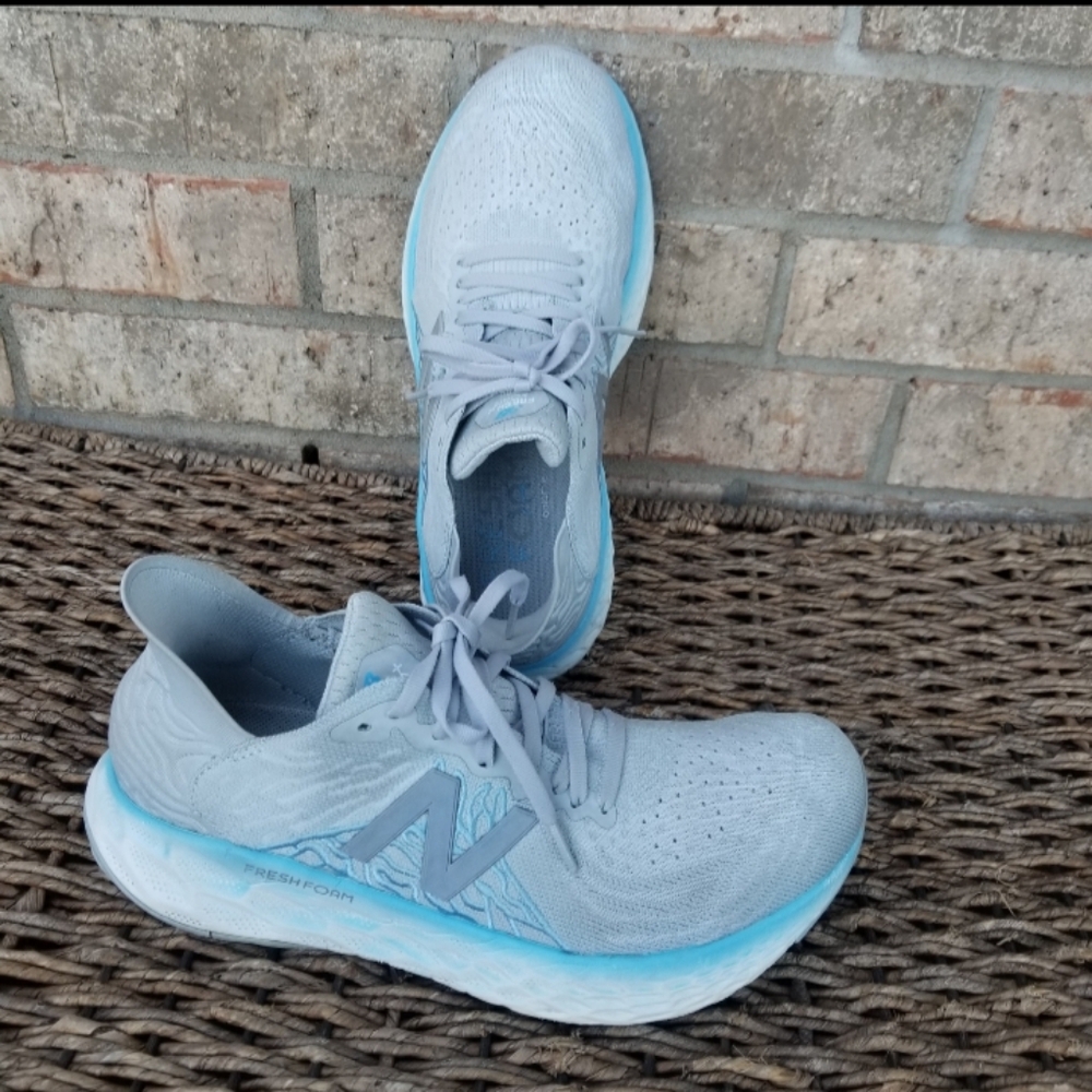 New Balance 1080 FF GRAY Running Shoes (M10 W11.5) Comfort Walking Sneakers